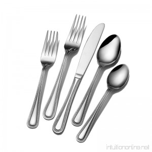 Pfaltzgraff 5049632 Pearl 80-Piece Stainless Steel Flatware Set Service for 12 - B003N0HLAG